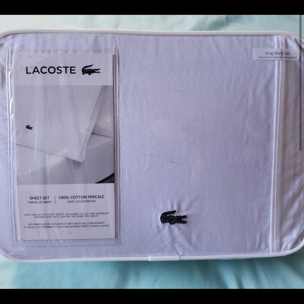 Lacoste Sheets